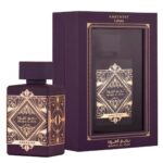 Lattafa Bade'e Al Oud Amethyst - Floral, Fruity, Amber, Oud - Eau de Parfum Long-Lasting Fragrance for Unisex, 3.40 Ounce / 100 ml
