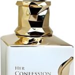 Lattafa Her Confession - Vanilla, Floral, Amber, Musk - Eau de Parfum Long-Lasting Fragrance for Women, 3.40 Ounce / 100 ml